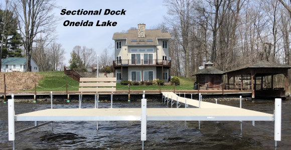 Picture of Sectional Dock on Oneida Lake