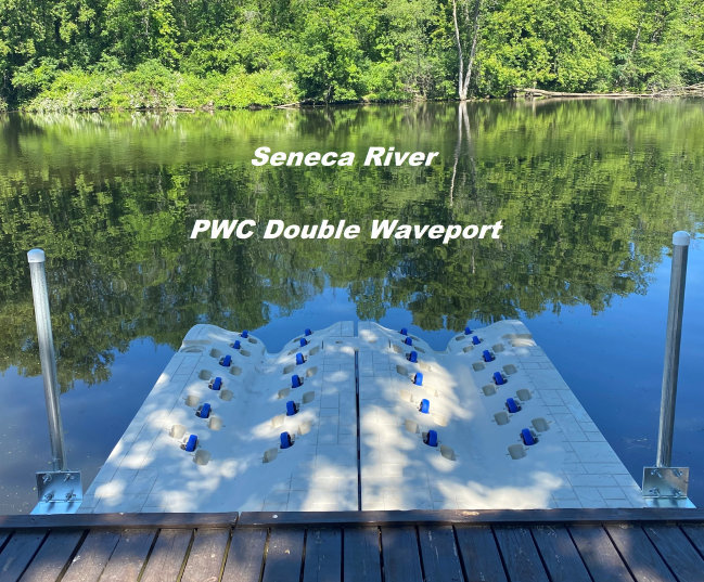 Picture of PWC Double Waveport on the Seneca River